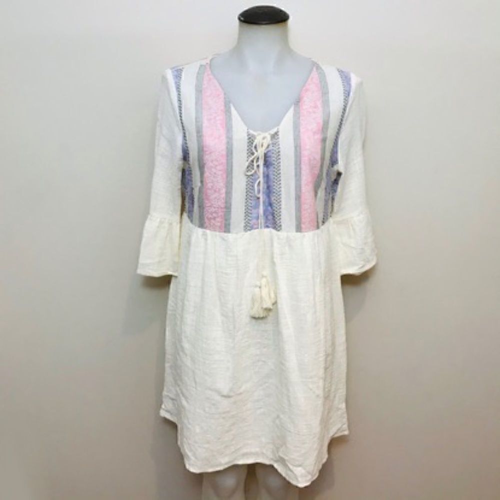WOVEN Cotton Boho Dress 🌻